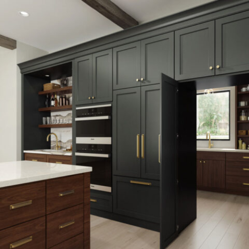 Graphite Modern Farmhouse Kitchen