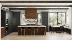 Rockbottom Modern Farmhouse Kitchen Modern Woodhood 1